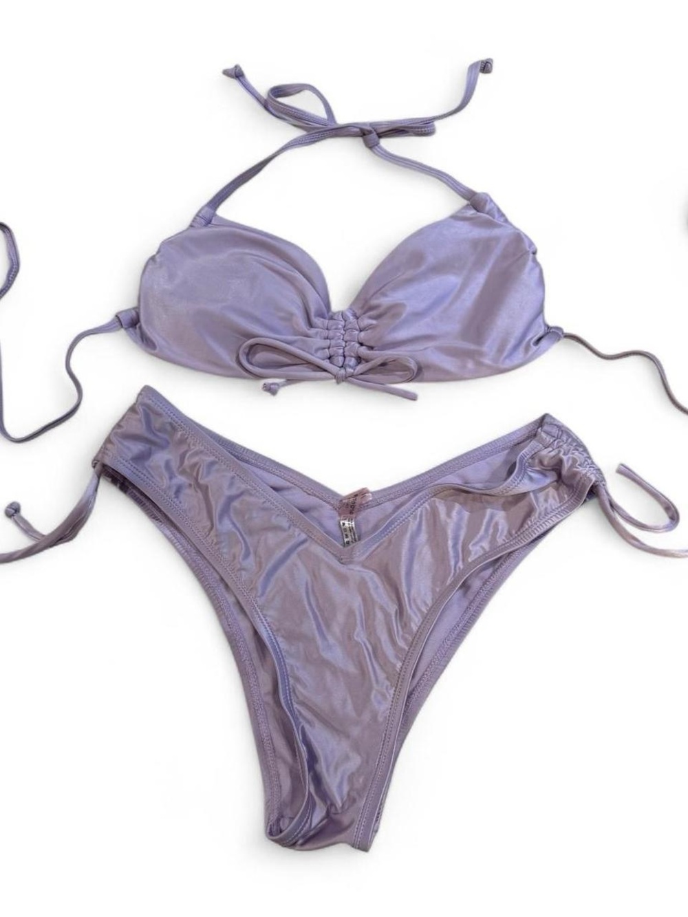 Lilac Purple Bikini Set